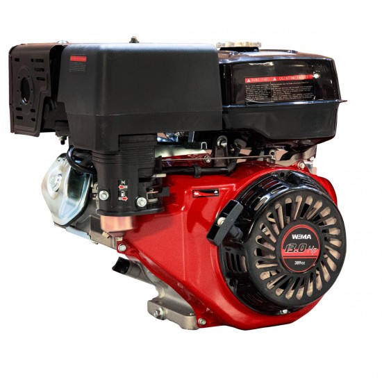 WM188F-Q BENZİNLİ MOTOR 13HP KAMALI TİP İPLİ