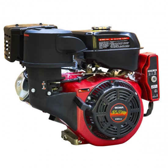 WM190FE-2/P BENZİNLİ MOTOR 15HP KAMALI TİP MARŞLI