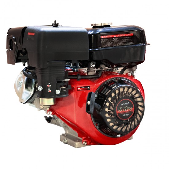 WM177F-Q BENZİNLİ MOTOR 9HP KAMALI TİP İPLİ